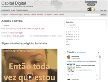 Tablet Screenshot of capitaldigital.com.br